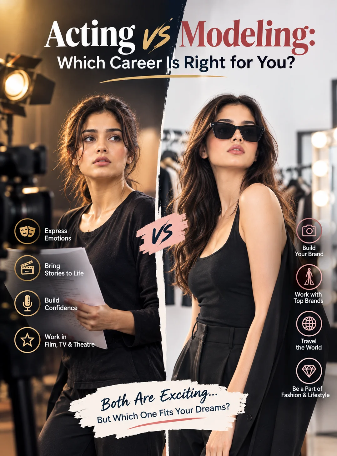 Acting vs Modeling: Which Career Is Right for You?